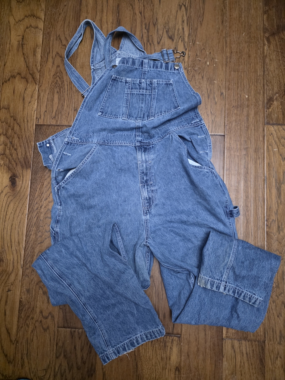 Arizona Jean Company Blue Denim Women's Overalls vtg